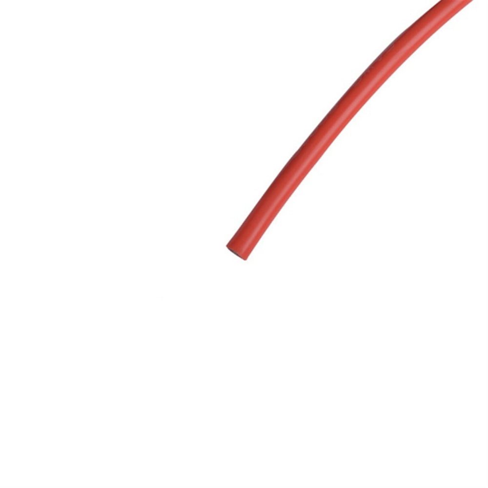 MIBSH Pipe House Soft Silicone Wire Cable, 11AWG 10AWG 9AWG 8AWG 7AWG 6AWG 4AWG Wire, 35/50/70mm2 Heat Resistant 200 Cold Resistant -60 Soil Electronics (Color : Red, Size : 6AWG 1 Meters)