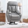 Bituman Large Power Lift Recliner Chair with Massage and Heat, Electric Lift Recliner Chair with Side Pocket Electric Recliner Chair Massage Sofa Chair with Extended Footrest for Living Room view 1