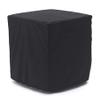 STARTWO Air Conditioner Cover for Outside Units - Durable Waterproof Square AC Cover for Outdoor with Windproof Buckles Elastic Hem, Fits up to 24x24x31inches, Black view 1