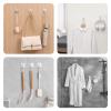 Paoli Heavy Duty Self Adhesive Hooks - Sturdy self Adhesive Hooks for Home, School and Office Easy to fit and Remove(4PC) view 3