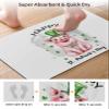 YESOF66 Diatomaceous Earth Bath Rug Bathtub Mat, Happy St. Patrick's Day Clover Farm Pink Pig Quick Dry Non-Slip Diatomite Mud Bathroom Floor Rugs for Bath Tub Kitchen Absorbent Pad, 16x24 Inch view 3