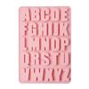 26 Cavities Alphabet crayon mold letter molds silicone alphabet mold chocolate molds silicone Large depth, easy to release and clean for Making cakes,Biscuit Ice Cube Chocolate Resin Concrete view 1