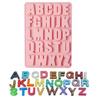 26 Cavities Alphabet crayon mold letter molds silicone alphabet mold chocolate molds silicone Large depth, easy to release and clean for Making cakes,Biscuit Ice Cube Chocolate Resin Concrete view 3