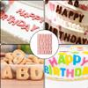 26 Cavities Alphabet crayon mold letter molds silicone alphabet mold chocolate molds silicone Large depth, easy to release and clean for Making cakes,Biscuit Ice Cube Chocolate Resin Concrete view 4