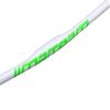 Mountain Bike Mountain Bike Bicycle Carbon Straight Flat Handlebar 25.4 580/600/620/640/660/680/700/720/740/760mm Wide Handle Bar Bicycle Bar For BMX DH XC AM FR (Color : White green, Size : 640mm) view 3