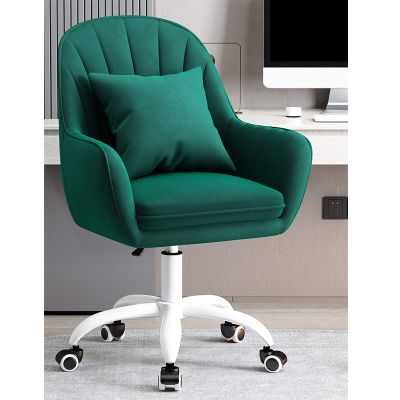 Office Chair Gaming Chair Computer Chair Home Office Chair Ergonomic Computer Chair Mid-Back Desk Chair Cute Elegant Armchair,Upholstered Conference Reception Chair for Executive Living Bedr