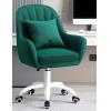 Office Chair Gaming Chair Computer Chair Home Office Chair Ergonomic Computer Chair Mid-Back Desk Chair Cute Elegant Armchair,Upholstered Conference Reception Chair for Executive Living Bedr view 1