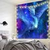 FEASRT Fantasy Dragon Tapestry Galaxy Tapestry Wall Art Decor for Bedroom Living Room Apartment Dorm Decorations Wall Hanging Tapestries 60x60 Inch GTLSAY1457 view 3