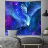FEASRT Fantasy Dragon Tapestry Galaxy Tapestry Wall Art Decor for Bedroom Living Room Apartment Dorm Decorations Wall Hanging Tapestries 60x60 Inch GTLSAY1457 view 4