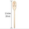 Perfect Mix Custom Spoon Personalized Names and Date Wedding Gift Custom Laser Engraved Wooden Mixing Spoon Bridal Shower Gift Wedding Spoon view 2