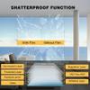 4Mil Security Window Film, Shatterproof Film, Transparent Self-Adhesive Security Window Film, Anti Shatter Tempered Glass Film, Glass protective window film for Home/Office view 2
