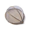 Bamboo Food Serving Tent Basket with Cover, 1 PCS Hand-Woven Dustproof Round Picnic Basket Covered Bamboo Serving Food Tent Basket for Vegetable Fruits view 1