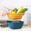 CUCCE Thickened Drain Basket Double-Layer Vegetable Washing Basket Multi-Functional Kitchen Draining Basket Household Fruit Basket view 2