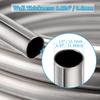 Vigorous Wort Chiller, 1/2" x 50 Ft Food Grade 304 Stainless Steel Coil, Water Chiller for Ice Bath Beer Brewing Tubing Coil, Stainless Steel Immersion Chiller view 4