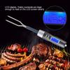 Meat Thermometer Digital BBQ Food Thermometer Fork, Instant Read BBQ Meat Thermometer with LCD Display, Kitchen Thermometer Probe with Long Fork for Grilling Barbecue and Cooking view 4