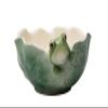 21057 Fine Ceramic Frog Decorative Candy Bowl, 5-1/8" L view 1