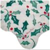 Meri Meri Christmas Paper Napkins (Pack of 16), Square Christmas Napkins Disposable, Thick & Absorbent 3-Ply Paper, Wavy Border view 3