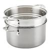 Hestan Provisions  8-Quart Stainless Steel Pasta Insert view 2