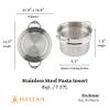 Hestan Provisions  8-Quart Stainless Steel Pasta Insert view 4