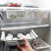 2-Pack Adjustable Refrigerator Fridge Kitchen Organizer Storage Drawer White view 1
