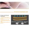 KADEUX 3 Layers Iron Board Cover Replacement Ironing Board Cover with Elastic Edge, 3613in 3813in 4314in Ironing Covers, 3D Breathable Cloth (Color : Khaki, Size : 110x35cm(43x14in)) view 2