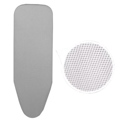KADEUX 3 Layers Iron Board Cover Replacement Ironing Board Cover with Elastic Edge, 3613in 3813in 4314in Ironing Covers, 3D Breathable Cloth (Color : Grey, Size : 97x33cm(38x13in))