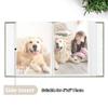 Yopih Photo Album 4x6 100 Pockets Photo Albums with Linen Cover Picture Albums for Family, Wedding, Baby, Photo Book Holds Vertical Pictures GrassGreen view 4