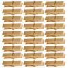 Homoyoyo Firm Wooden Photo Clips 100pcs Clothespins for Laundry Clothes Pegs Quilt Clamps Sturdy Clothes Clamps view 1