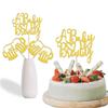 12Pcs Beer Baby Shower Table Decoration a Baby Is Brewing Centerpiece Sticks Beer Welcome Sweet Baby Gender Reveal Party Decoration Gold Glitter view 1