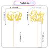 12Pcs Beer Baby Shower Table Decoration a Baby Is Brewing Centerpiece Sticks Beer Welcome Sweet Baby Gender Reveal Party Decoration Gold Glitter view 3