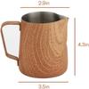Milk Frothing Pitchers Creamer Frothing Pitcher Stainless Steel Milk Frothing Pitcher Espresso Coffee Barista Craft Latte Cappuccino Milk Cream Cup Frothing Jug Pitcher Espresso Steaming Pitcher view 2