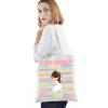 BWWKTOP First Communion Tote Bag First Communion Memory Gifts Baptism Gifts Christian Tote Bag Baptism Tote Bag (First Communion) view 2