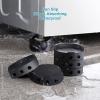 Milltrip Furniture Leg Mat, 4PCS Washing Machine Foot Mat Rubber Anti Vibration Non Slip Pads for Home Furniture Leg view 3