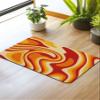Abstract Marble Bath Mat for Tub,Non Slip Bathroom Floor Runner Rug Quick Dry & Absorbent Diatomaceous Earth Kitchen Room Shower Sink Washable Doormat,Psychedelic Illustration Modern Art 20"x32" view 2