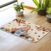 Fall Gnomes Bath Mat for Tub,Non Slip Bathroom Floor Runner Rug Quick Dry & Absorbent Diatomaceous Earth Kitchen Room Shower Sink Washable Doormat,Thanksgiving Pumpkin Autumn Maple Leaves 16"x24" view 2