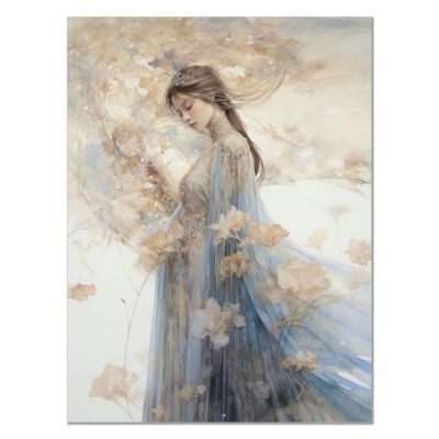 JOSUE blue,grey Home Decor Clearance,Paintings Hallway Decor,Farmhouse Bathroom Wall Decor,Cuadros Para Dormitorios - 50x70cm(20"x28") Unframed