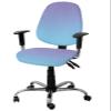 Double Love Modern Abstract Gradient Art 2 Pieces Computer Office Chair Covers Set, Stretchable Desk Rotating Chair Seat Cushion Slipcover Back Covers, Decorative Protectors Cover Ombre Blue Purple view 1