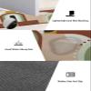 Abstract Modern Bath Mat for Tub,Non Slip Bathroom Floor Runner Rug Quick Dry & Absorbent Diatomaceous Earth Kitchen Room Shower Sink Washable Doormat,Farmhouse Brown Geometric Middle Century 20"x32" view 2