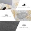 Forest Orange Branch Bath Mat for Tub,Non Slip Bathroom Floor Runner Rug Quick Dry & Absorbent Diatomaceous Earth Kitchen Room Shower Sink Washable Doormat,Grey Country Rustic Aesthetics 24"x36" view 2