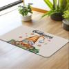Thanksgiving Turkey Day Bath Mat for Tub,Non Slip Bathroom Floor Runner Rug Quick Dry & Absorbent Diatomaceous Earth Kitchen Shower Sink Washable Doormat,Fall Gnomes Harvest Acorn Sunflower 18"x30" view 2