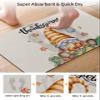 Thanksgiving Turkey Day Bath Mat for Tub,Non Slip Bathroom Floor Runner Rug Quick Dry & Absorbent Diatomaceous Earth Kitchen Shower Sink Washable Doormat,Fall Gnomes Harvest Acorn Sunflower 18"x30" view 3