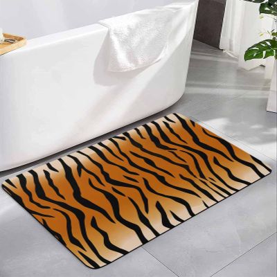 YESOF66 Diatomaceous Earth Bath Rug Bathtub Mat, Banma Texture Quick Dry Non-Slip Diatomite Mud Bathroom Floor Rugs for Bath Tub Kitchen Absorbent Pad, 18x30 Inch