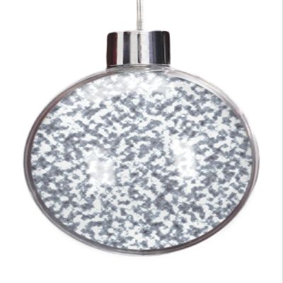 Abstract Grey, Christmas Ornaments Balls, Modern Minimalist Geometric Aesthetics Art Removable Top Hanging Ornaments Ball, DIY Round Balls for Christmas Trees Wedding Party Decorations