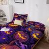 GEDAEUBA Halloween Sheets Twin XL Size - Pumpkin Bed Sheets for Kids Boys Girls, Spooky Sheet Set, Soft Microfiber & Deep Pocket & Wrinkle Free Fitted Sheet, Flat Sheet and Pillow Case view 4