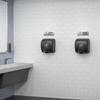 AIKE Heavy Duty Hand Dryer Hard-Wired Friendly 110V High Speed Matte Black Stainless Finish Model AK2811 view 2