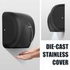 AIKE Heavy Duty Hand Dryer Hard-Wired Friendly 110V High Speed Matte Black Stainless Finish Model AK2811 view 3