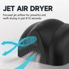 AIKE Heavy Duty Hand Dryer Hard-Wired Friendly 110V High Speed Matte Black Stainless Finish Model AK2811 view 4
