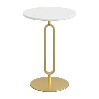 Round End Table Marble End Tables Luxury Coffee Table Creative Sofa Side Table Bedroom Bedside Unique Center Table