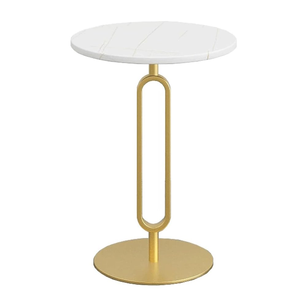 Round End Table Marble End Tables Luxury Coffee Table Creative Sofa Side Table Bedroom Bedside Unique Center Table