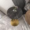 Round End Table Marble End Tables Luxury Coffee Table Creative Sofa Side Table Bedroom Bedside Unique Center Table view 2